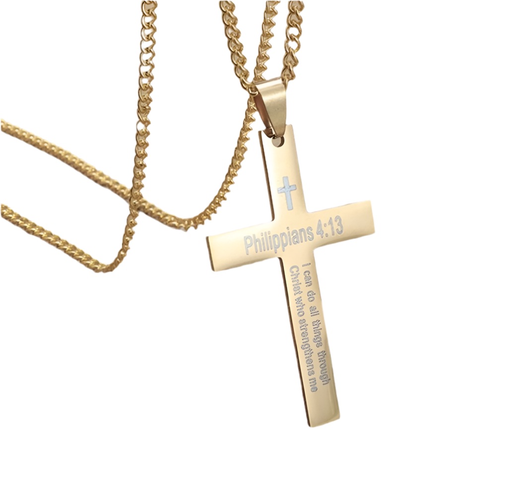 Jesus necklace “Stainless Steal”