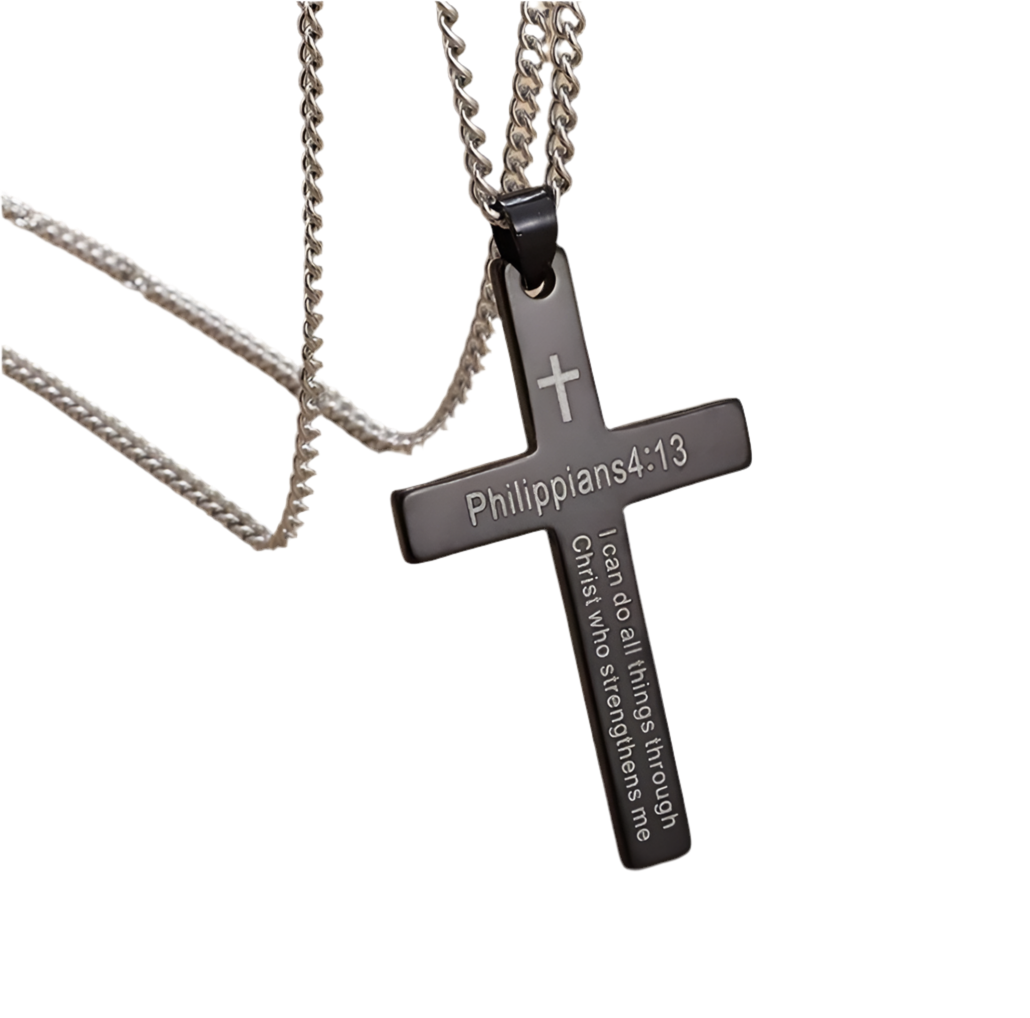 Jesus necklace “Stainless Steal”