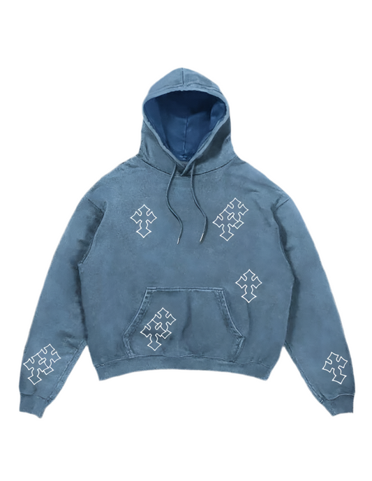 Cross hoodie