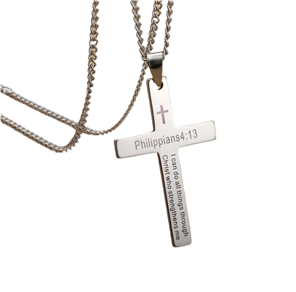 Jesus necklace “Stainless Steal”