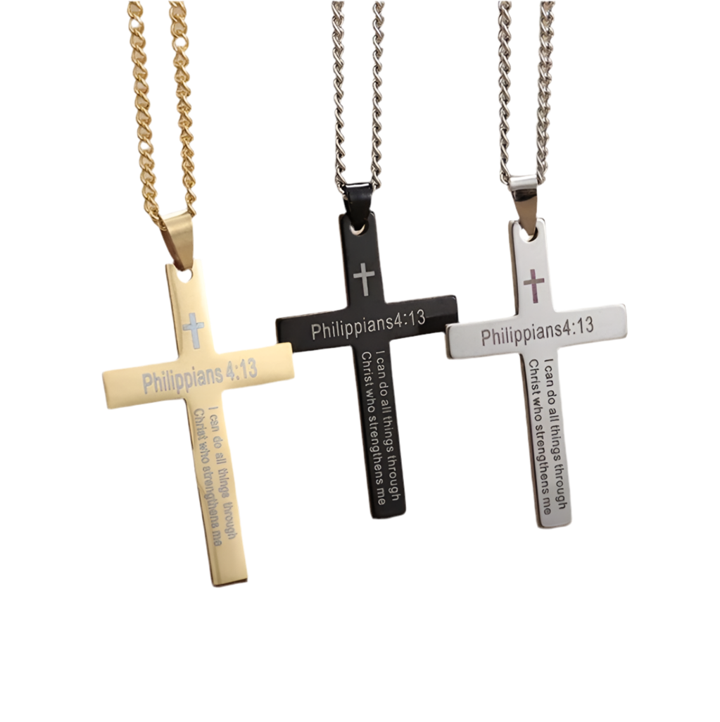 Jesus necklace “Stainless Steal”