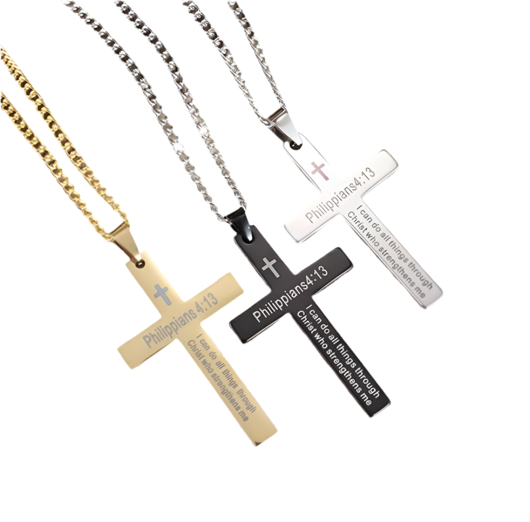 Jesus necklace “Stainless Steal”