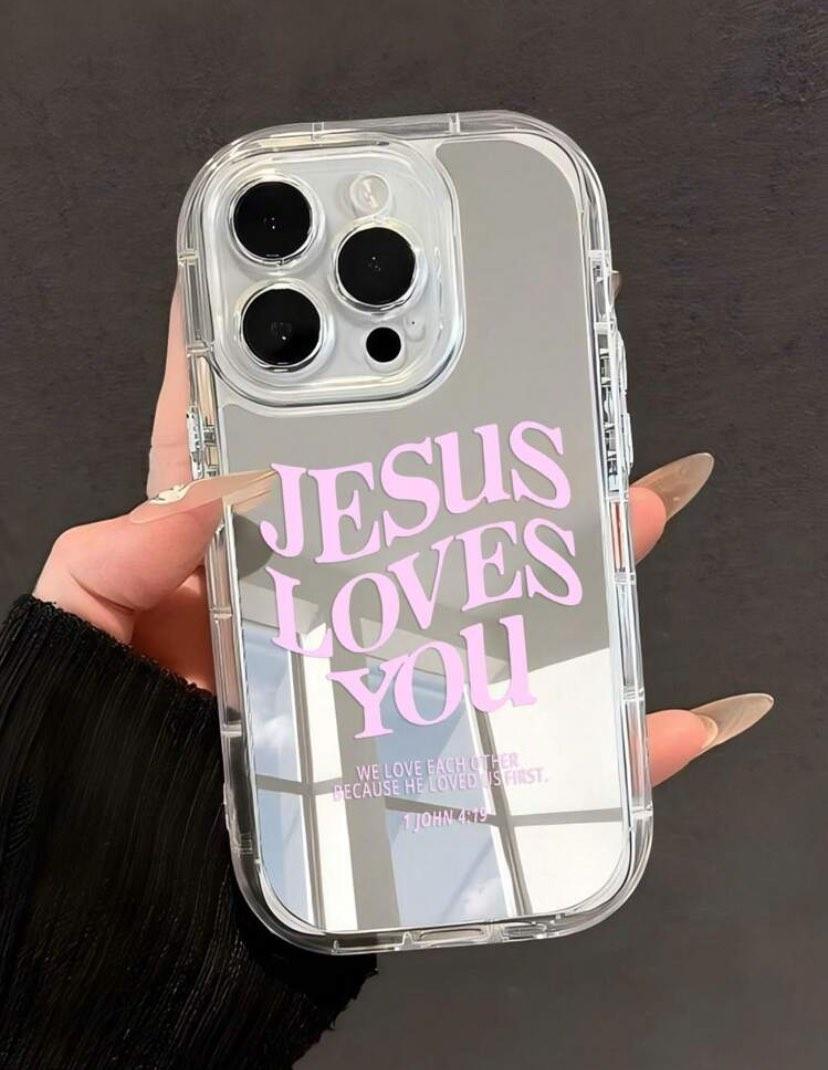 "Jesus loves you" Phone case