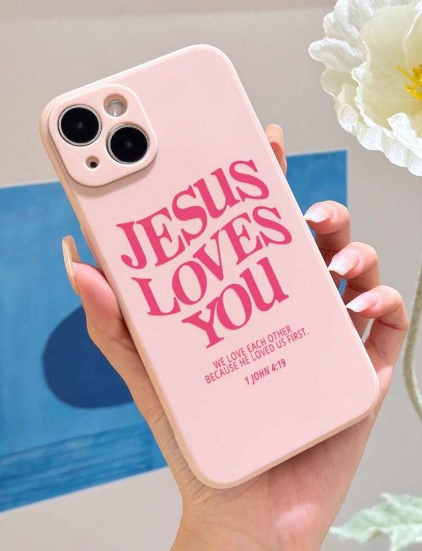 "Jesus loves you" Phone case