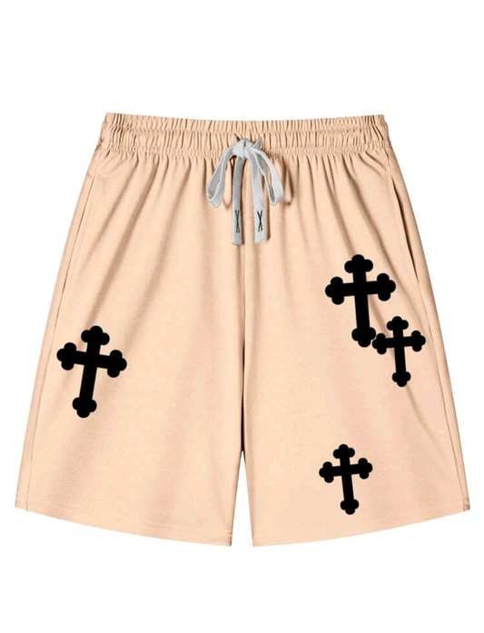 Stacked Cross Shorts