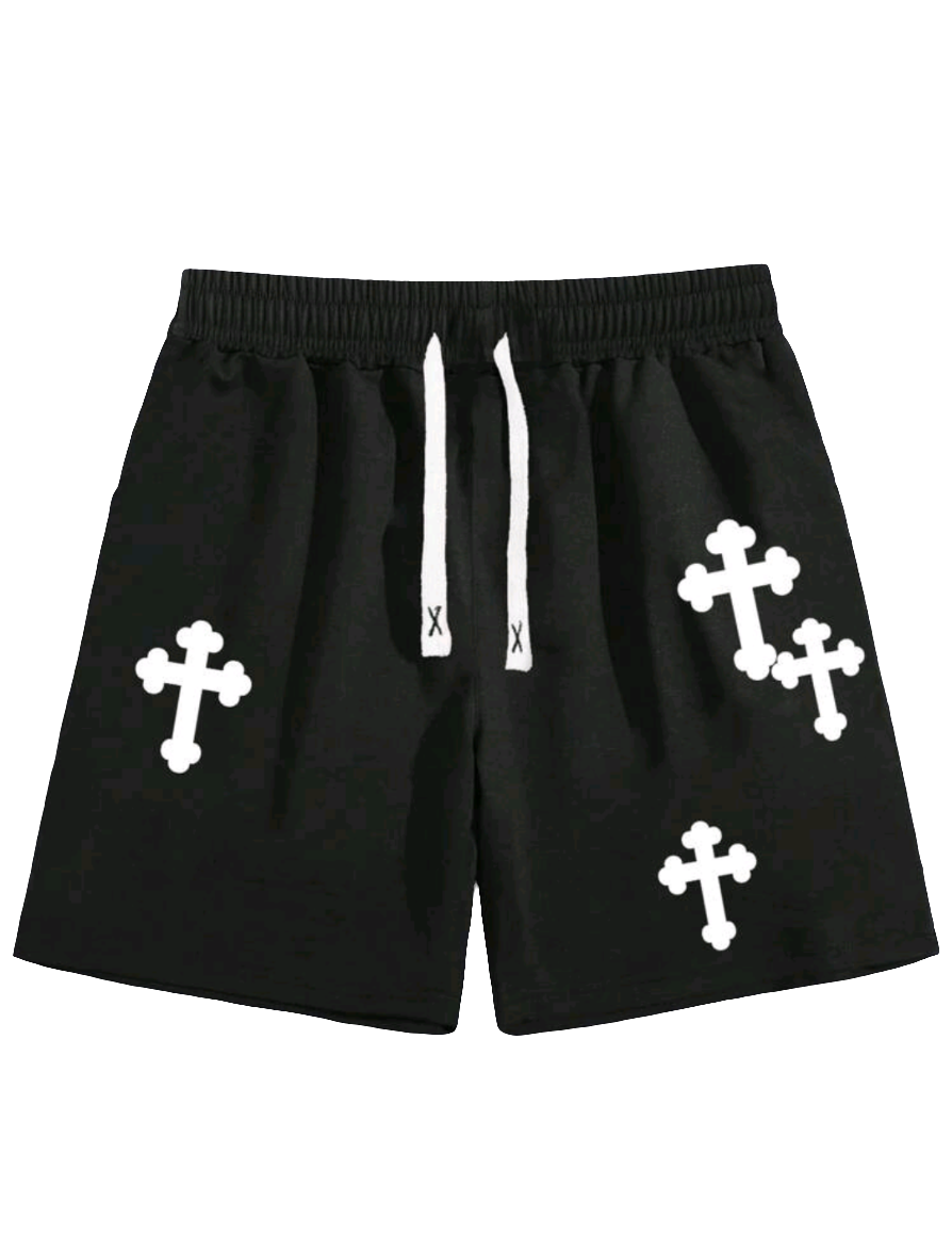 Stacked Cross Shorts